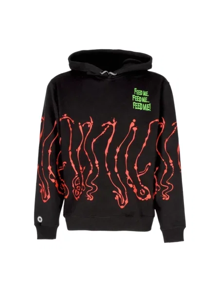 Bluza z kapturem Octopus z kapturem czarna