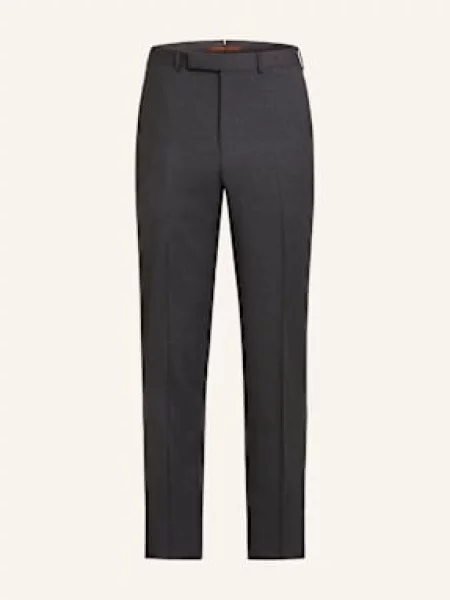 Zegna Kalhoty Slim Fit tmavě šedá