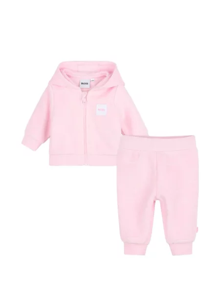 Komplet dresowy dziecięcy Bosswear różowy