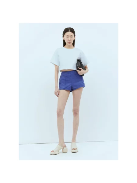 Szorty Max Mara fioletowe