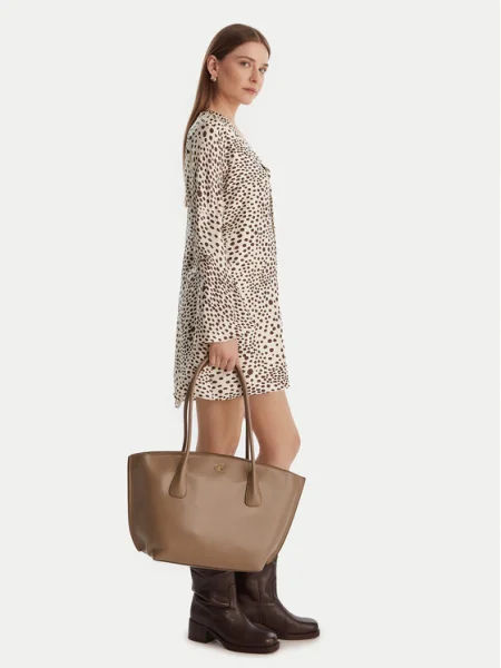 Calvin Klein Geantă Ck Medium Dome Tot bej