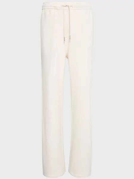 Махровые спортивные штаны Calvin Klein белые