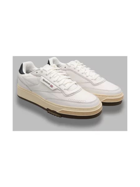 Sneakersy Reebok skórzane białe