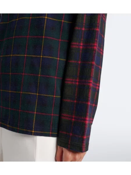 Kockovaná flanelová polokošeľa Polo Ralph Lauren