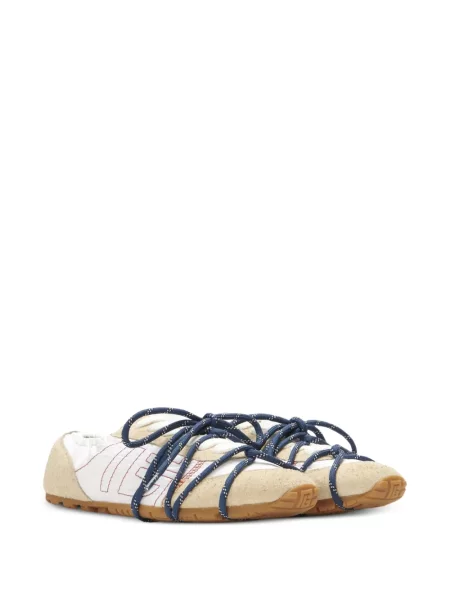 Sneakerși Balmain din piele de căprioară