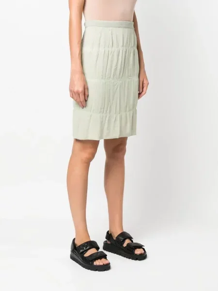 Sukně Comme Des Garçons Pre-owned zelené