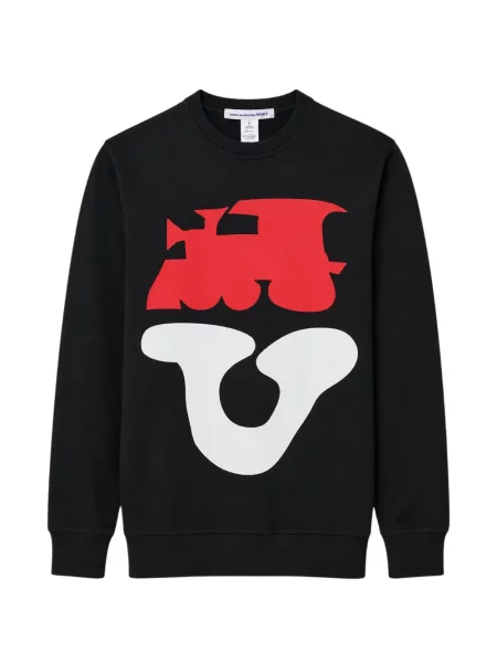Hanorac Comme Des Garçons Shirt cu imagine negru