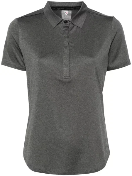 Tricou polo Rossignol cu autograf gri