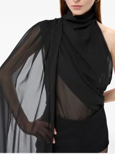 Geacă The Andamane drapată negru