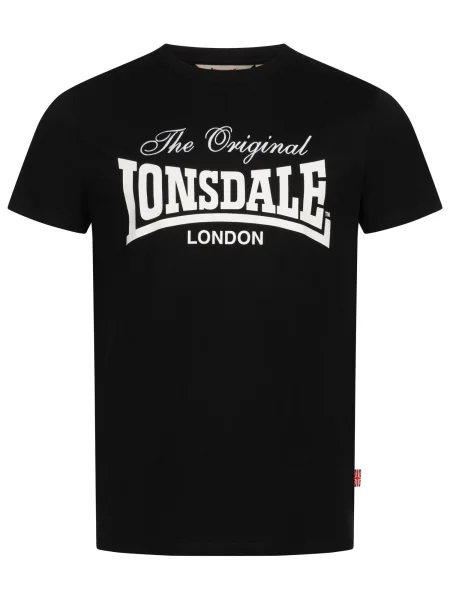 LONSDALE Tricou COLSBROOKE negru alb