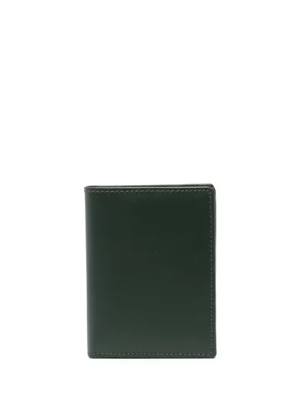 Portofel Comme Des Garçons Wallet din piele verde