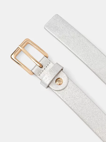 Шкіряний Answear.LAB срібний