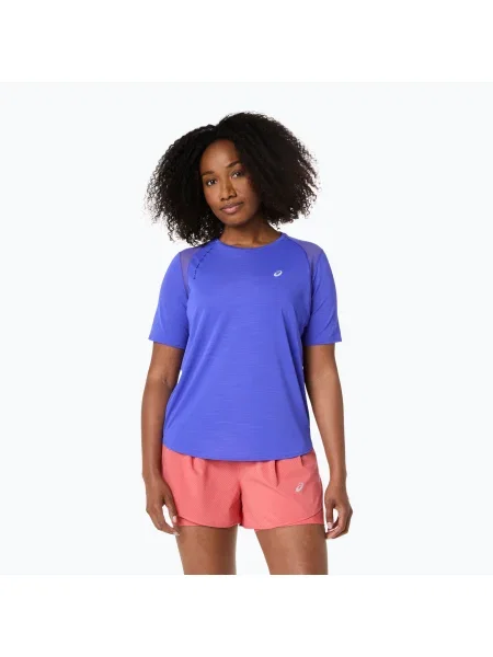 Koszulka do biegania ASICS Road cobalt burst niebieska