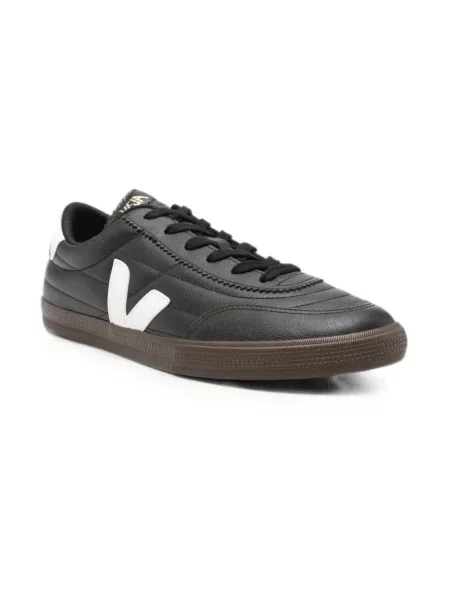 Sneakersy Veja skórzane czarne