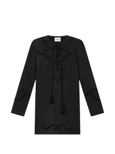 Rochie Isabel Marant din jerseu negru