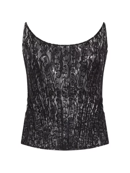 Top Giuseppe Di Morabito cu paiete negru