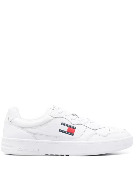 Sneakerși Tommy Jeans alb