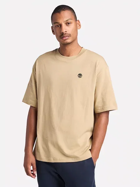 Футболка Timberland бежевая