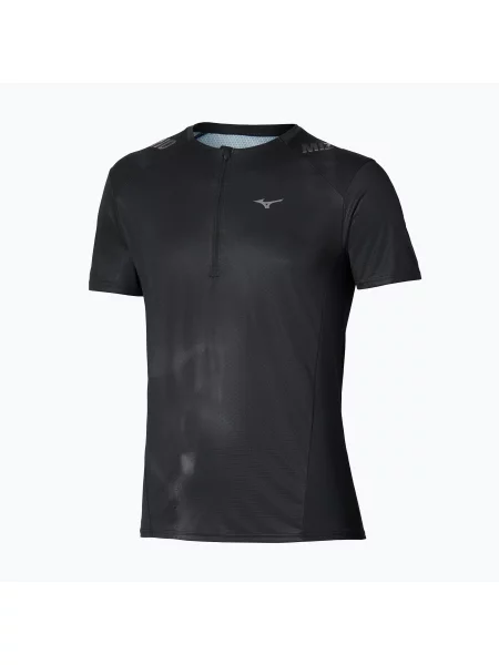 Футболка для бігу Mizuno Trail Graphic Tee black чорна