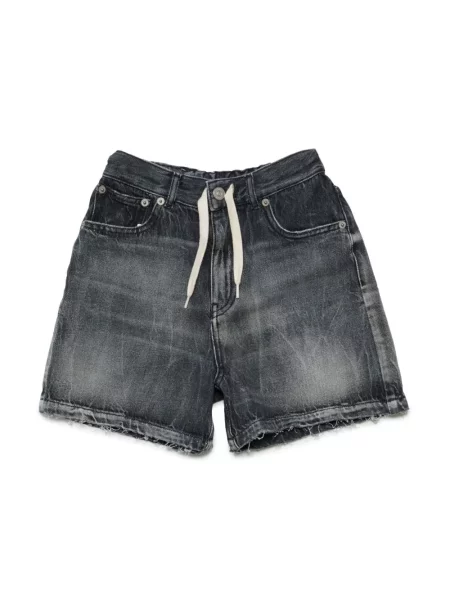 Szorty jeansowe dziecięce Mm6 Maison Margiela czarne