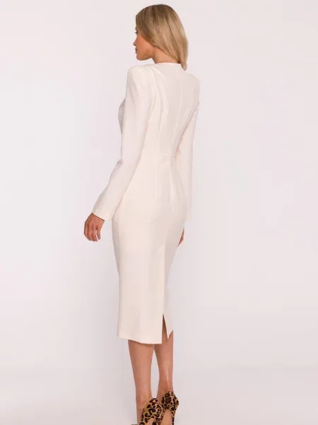 Rochie midi Stylove maro