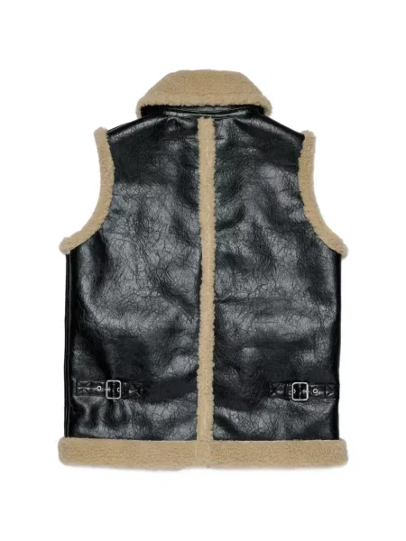 Dětska vesta Mm6 Maison Margiela černá