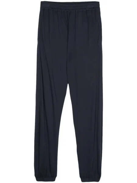 Pantaloni Ranra din modal albastru
