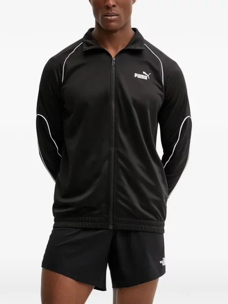 Pulover Puma cu imagine negru