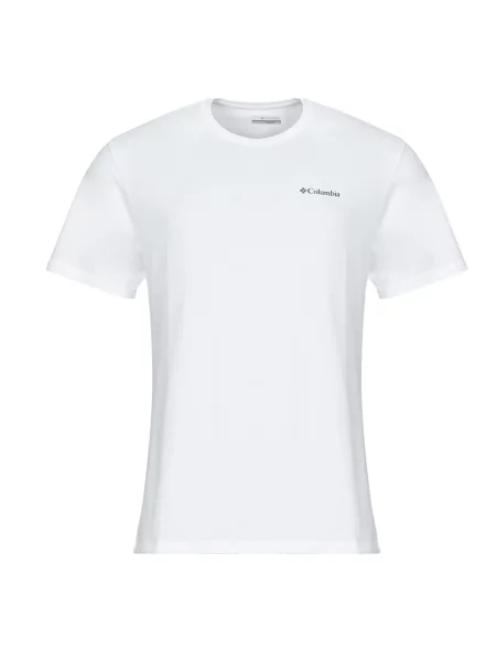 Kratek majica Columbia bela