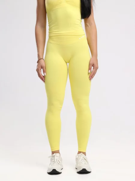 Neverover Leggings galben