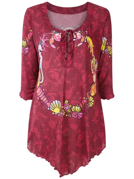 Rochie Amir Slama cu șireturi din dantelă de costum roșu