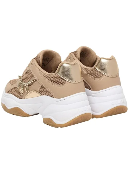 Sneakerși Guess bej