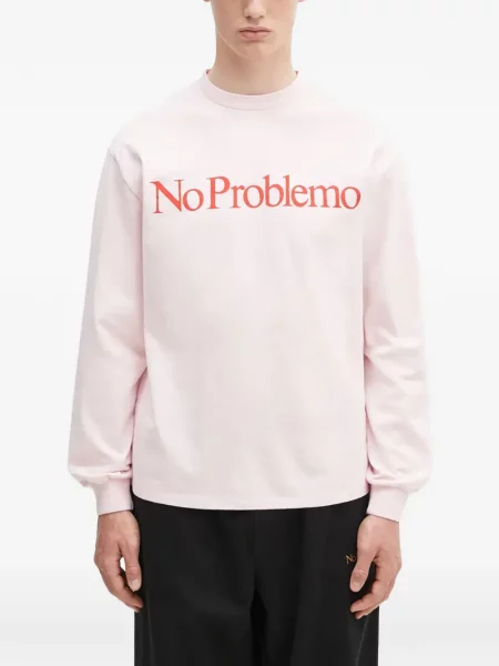 Lung hanorac No Problemo roz
