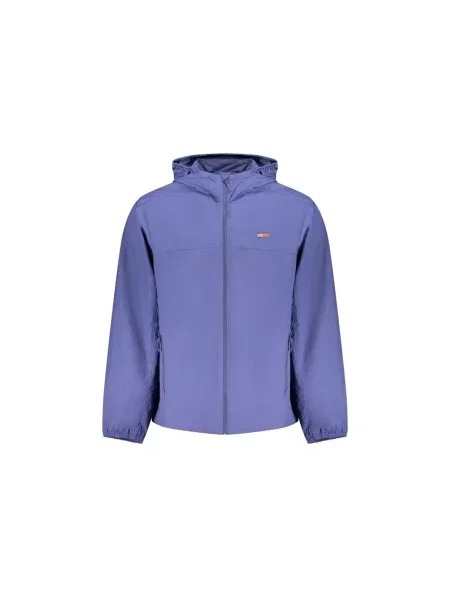 Geacă Tommy Hilfiger albastru