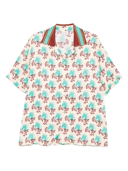 Риза Drôle De Monsieur с принт