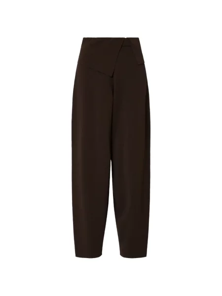 Pantaloni Liu Jo tricotate maro