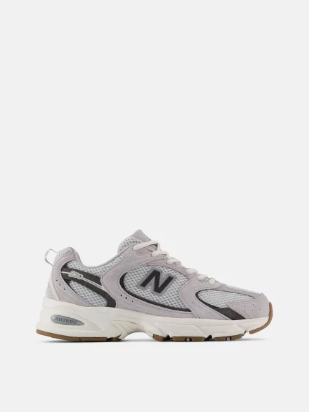 Повседневные кроссовки New Balance с сеткой в сеточку розовые
