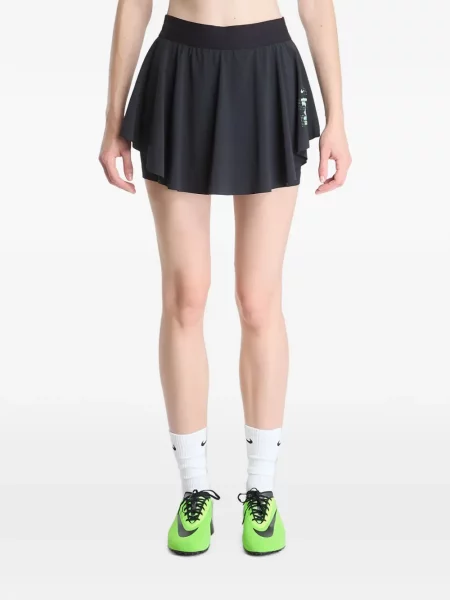 Fotbal cămașă Nike cu șireturi din dantelă negru