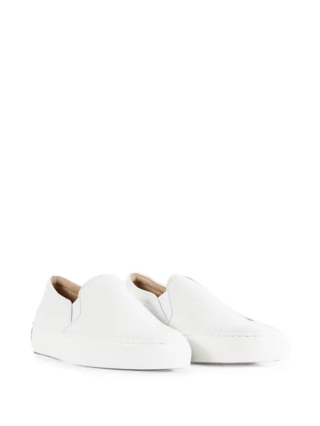 Chiloți Brightway din piele slip-on alb