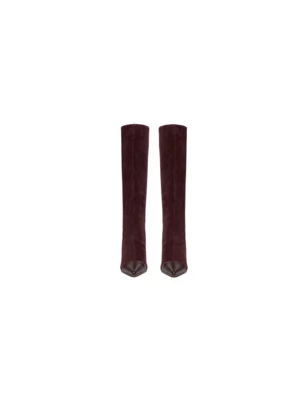 Eva Minge Zimski škornji Bordo rdeča