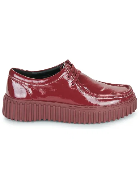 Pantofi Clarks roșu
