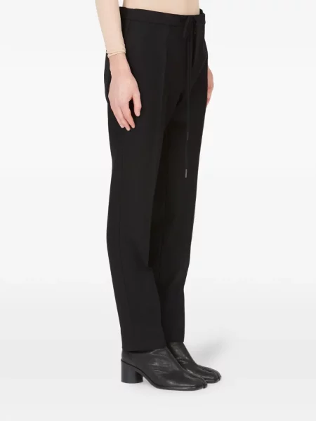 Pantaloni Maison Margiela cu cordon negru