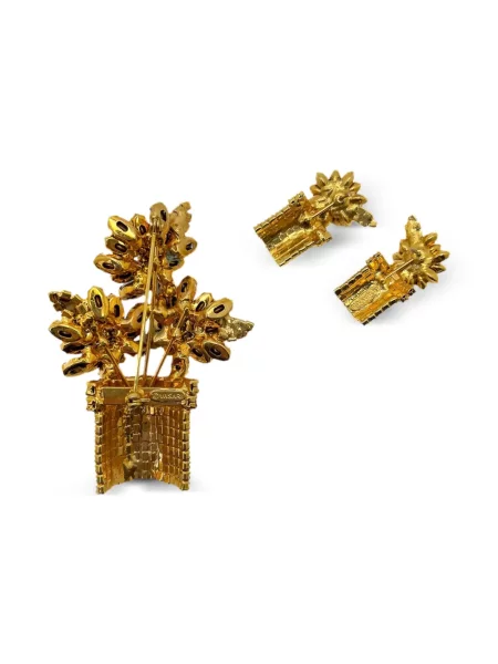 Обеци Jennifer Gibson Jewellery златисто