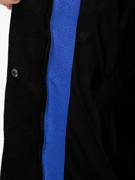 Palton Desigual cu glugă negru