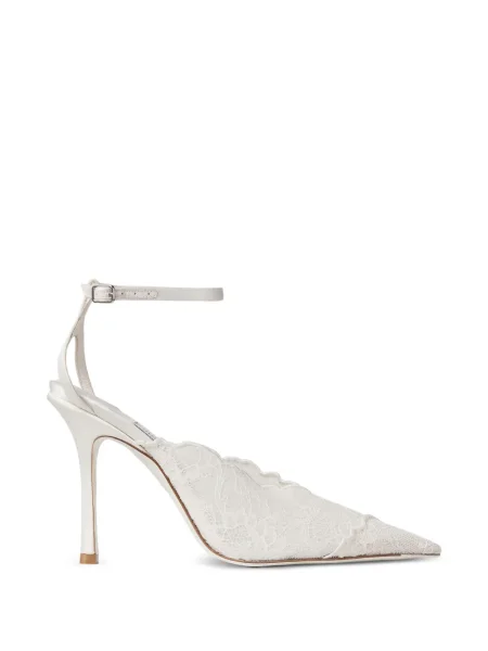 Pantofi cu toc Jimmy Choo alb
