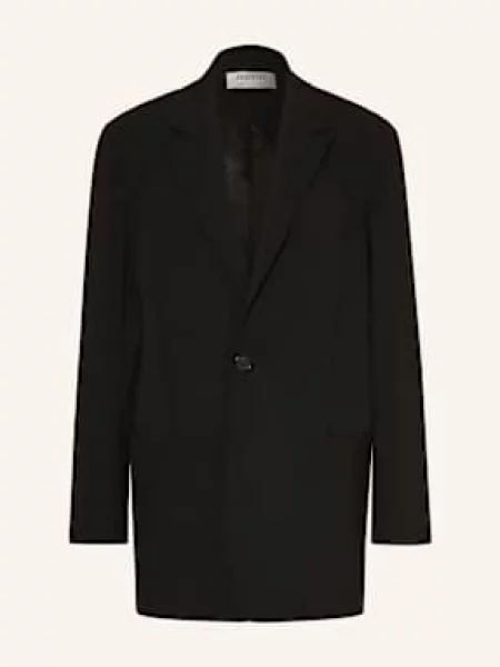 Gauchere Długi Blezer schwarz czarna