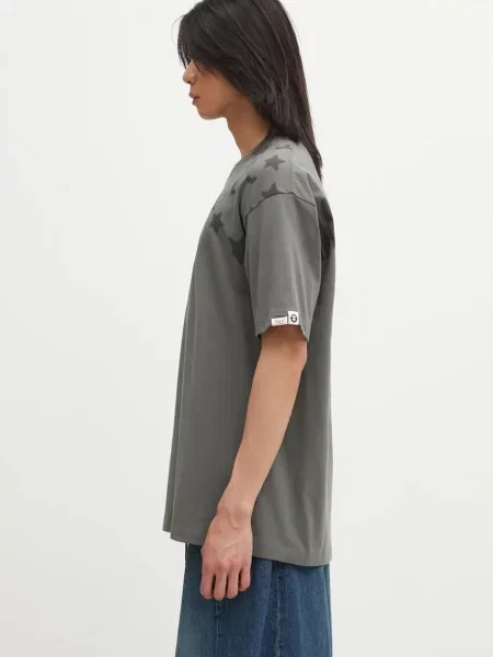 AAPE tricou din Theme Main cu imprimeu verde