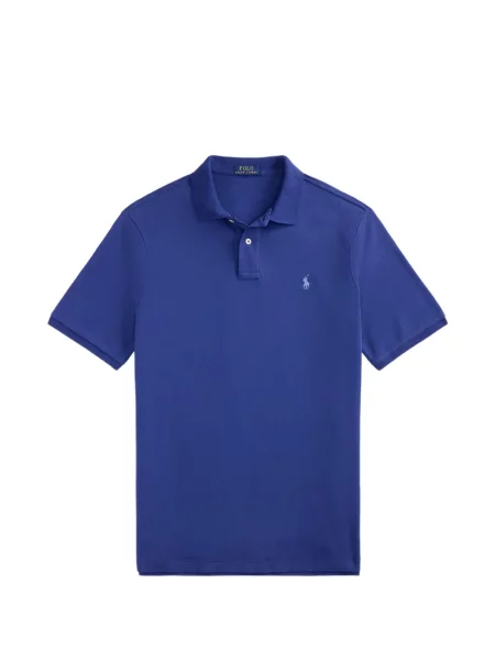 Hímzett pólóing Polo Ralph Lauren kék