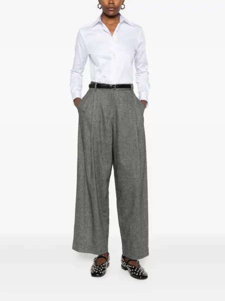 Pantaloni 's Max Mara plisate gri