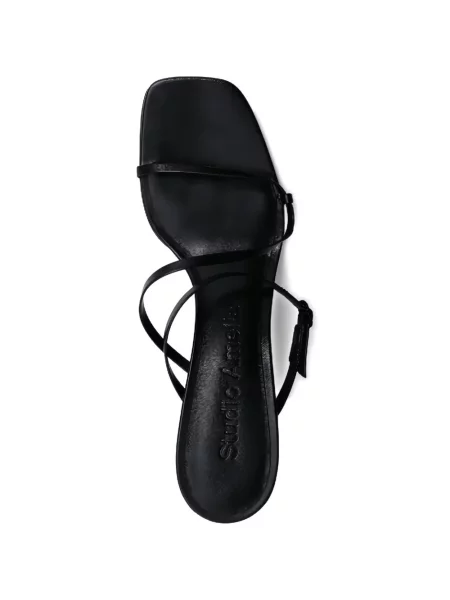 Papuci tip mules Studio Amelia plic negru